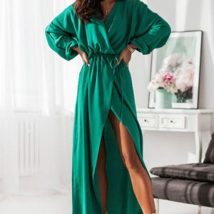 SUKIENKA ANISA - BOTTEGA GREEN